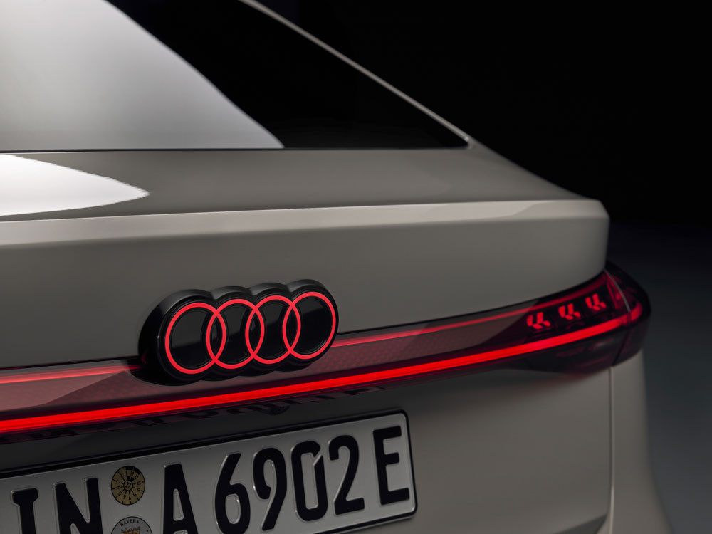 La grande routière Audi A6 Sportback e-tron revendique jusqu'à 750 kilomètres d'autonomie