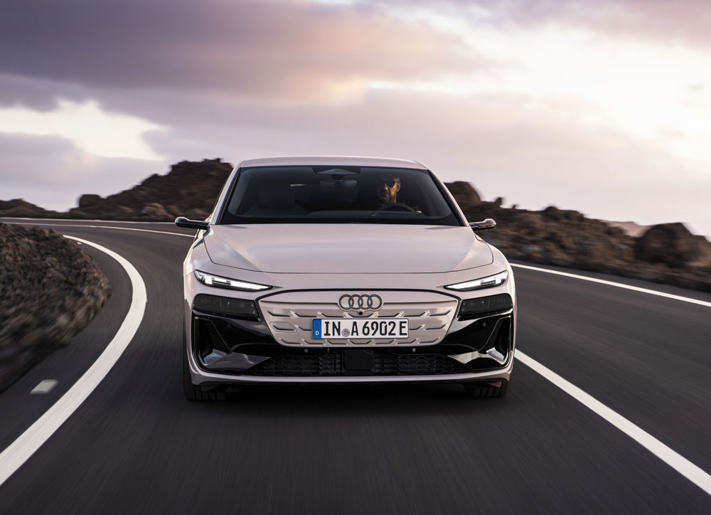 La grande routière Audi A6 Sportback e-tron revendique jusqu'à 750 kilomètres d'autonomie