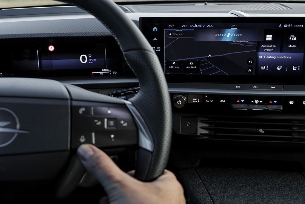 Le grand SUV Opel Grandland reprend des caractéristiques stylistiques du concept Experimental