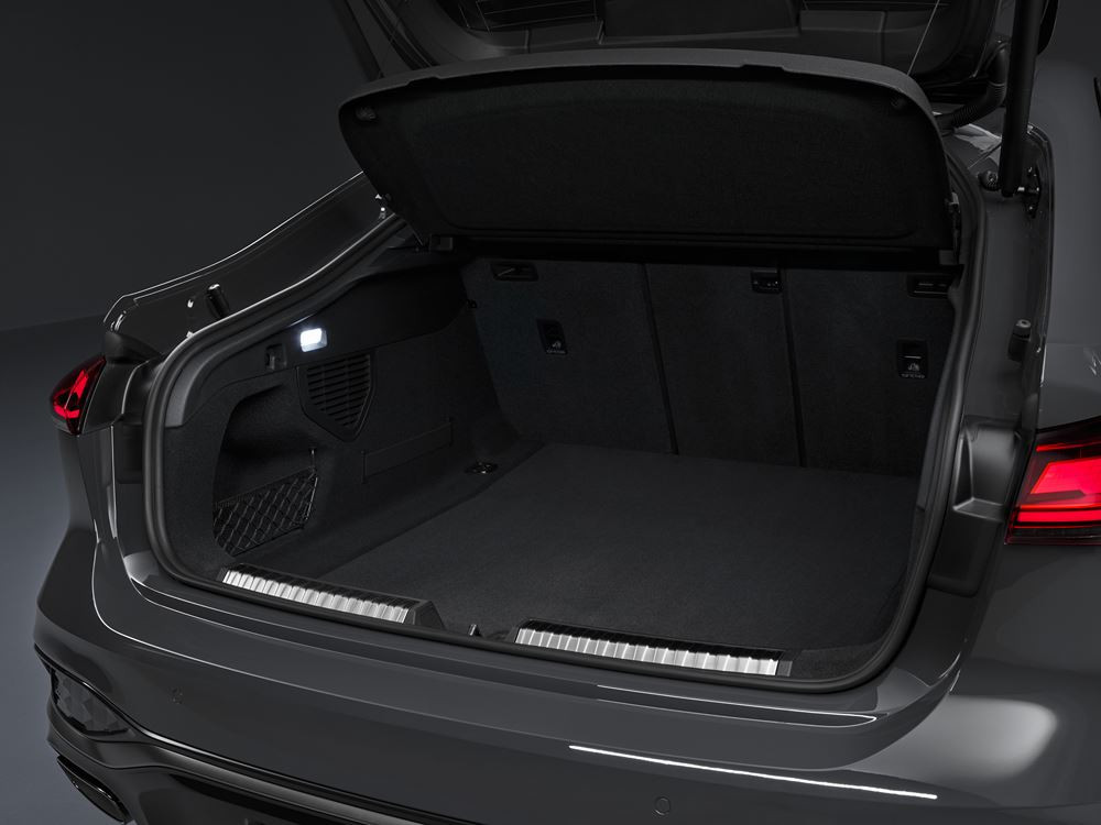 La structure compacte du toit de l'Audi A5 se termine par un hayon court