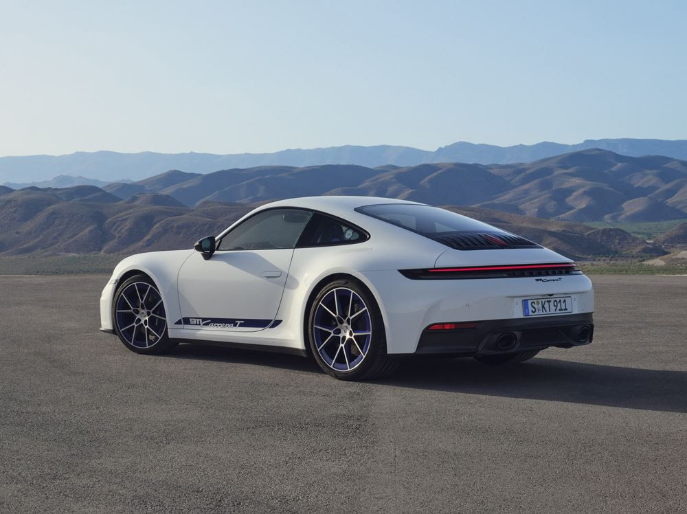 La Porsche 911 Carrera T Coupé se concentre sur l'essentiel