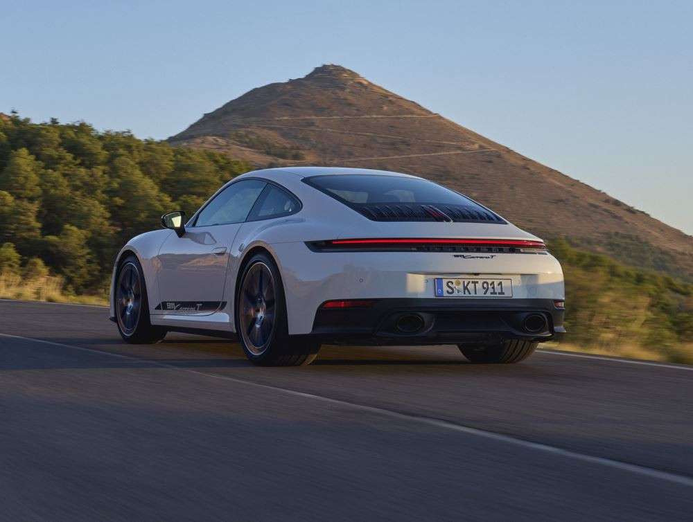 La Porsche 911 Carrera T Coupé se concentre sur l'essentiel