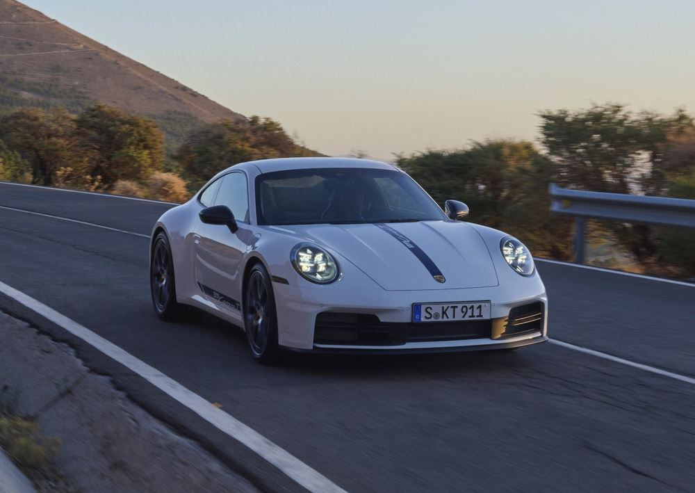 La Porsche 911 Carrera T Coupé se concentre sur l'essentiel