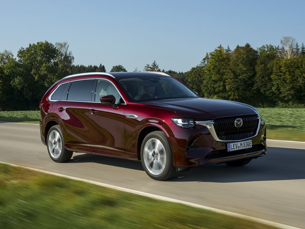 Le SUV sept places Mazda CX-80 est le porte-étendard de la marque en Europe