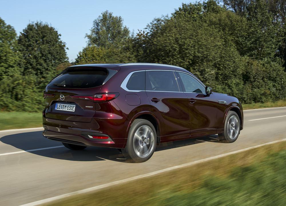 Le SUV sept places Mazda CX-80 est le porte-étendard de la marque en Europe
