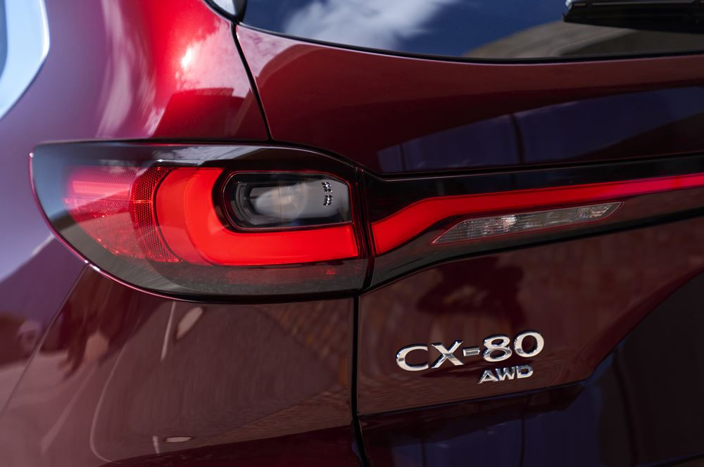 Le SUV sept places Mazda CX-80 est le porte-étendard de la marque en Europe