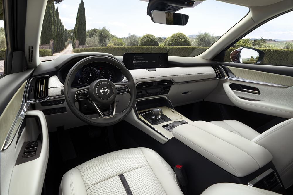 Le SUV sept places Mazda CX-80 est le porte-étendard de la marque en Europe