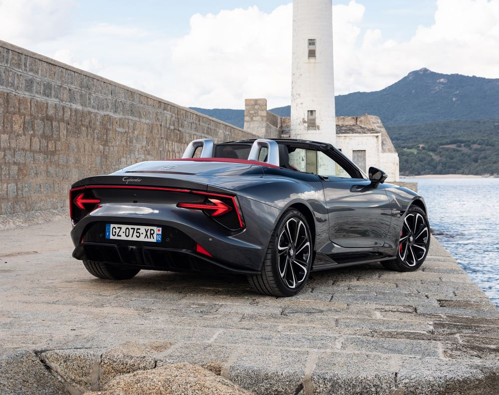 Le roadster sportif électrique Cyberster perpétue la lignée des voitures de sport MG