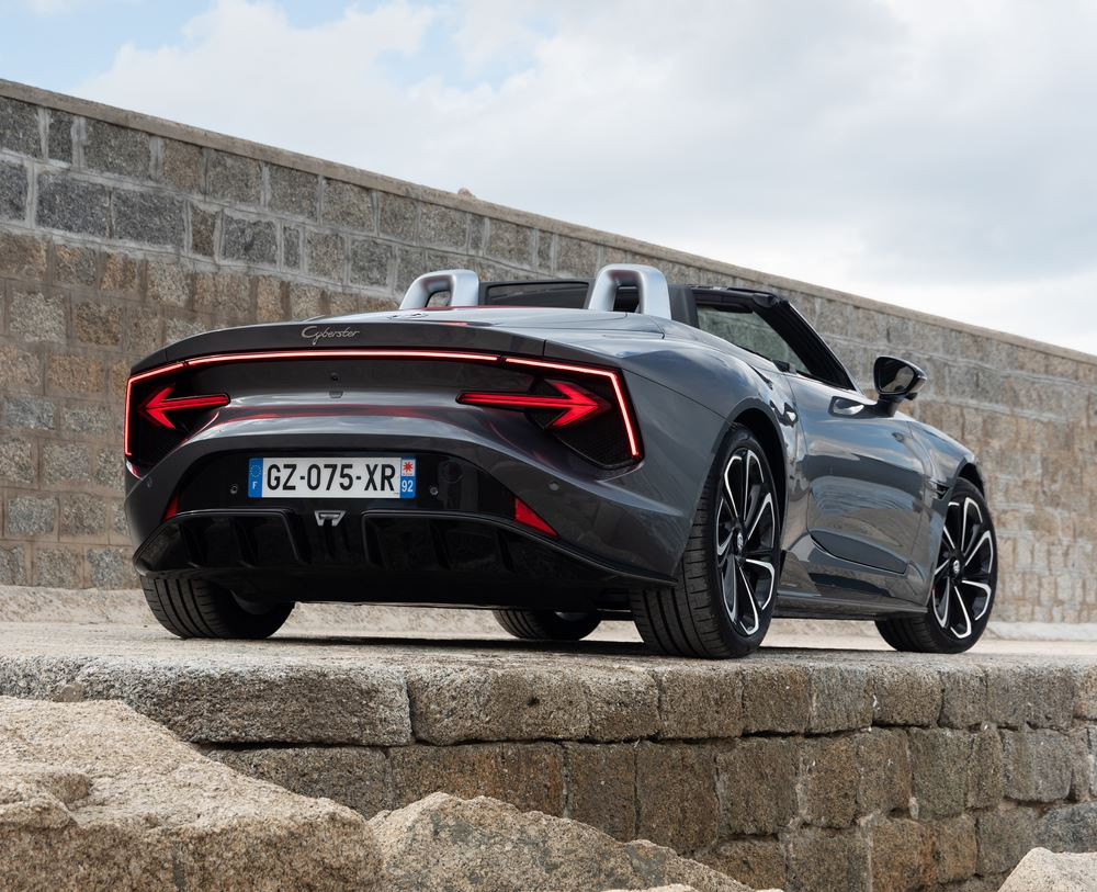 Le roadster sportif électrique Cyberster perpétue la lignée des voitures de sport MG