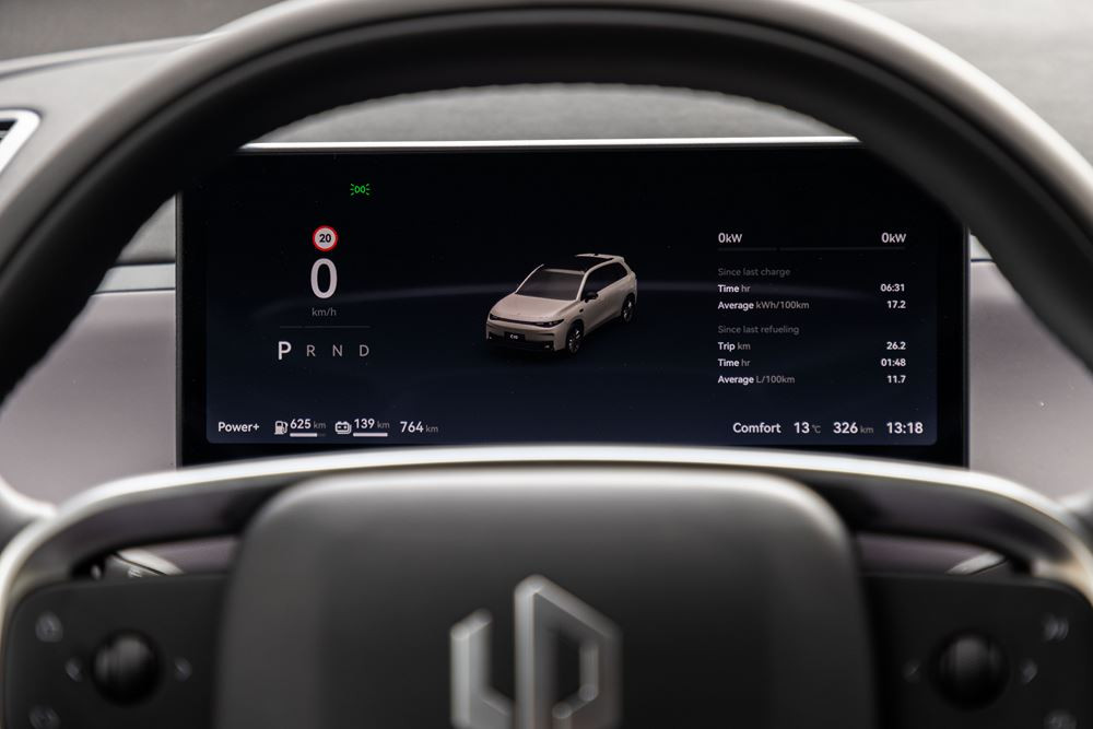 Le SUV du segment D Leapmotor C10 Range Extender affiche des émissions de CO2 de 10 g/km