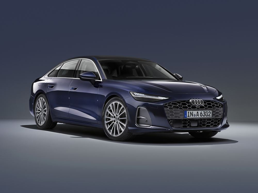 La berline première classe Audi A6 en approche