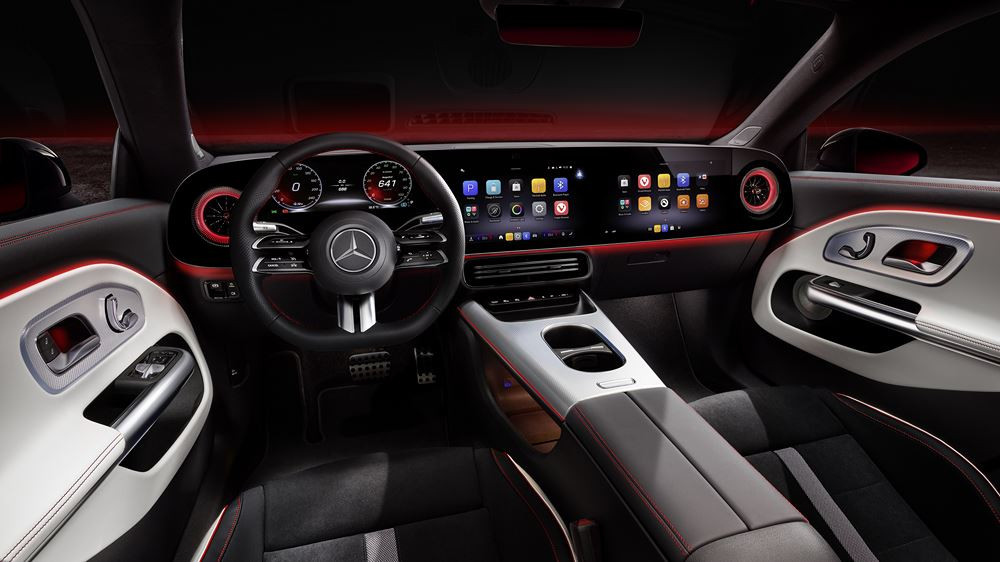 La Mercedes-Benz CLA électrique avec technologie EQ repose sur une architecture de 800 volts