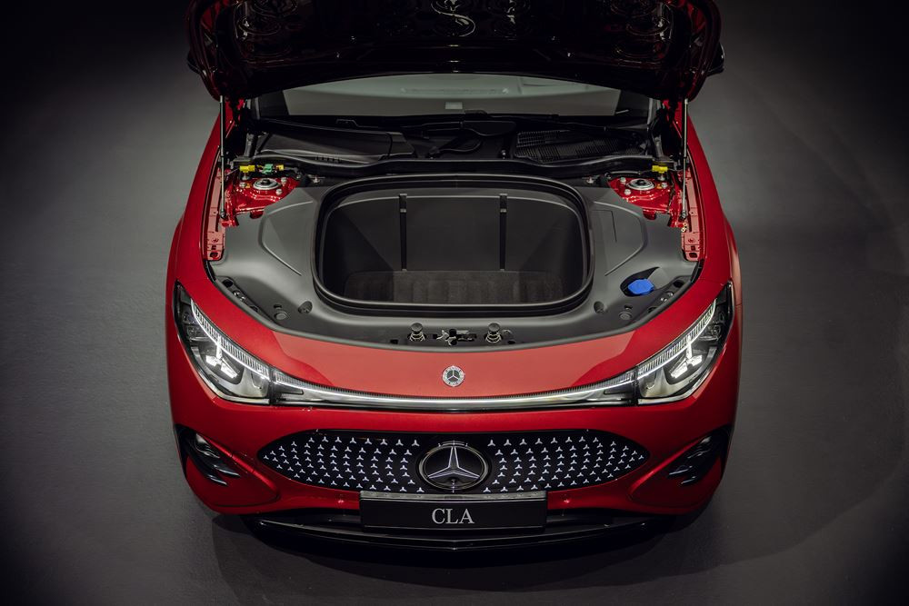 La Mercedes-Benz CLA électrique avec technologie EQ repose sur une architecture de 800 volts