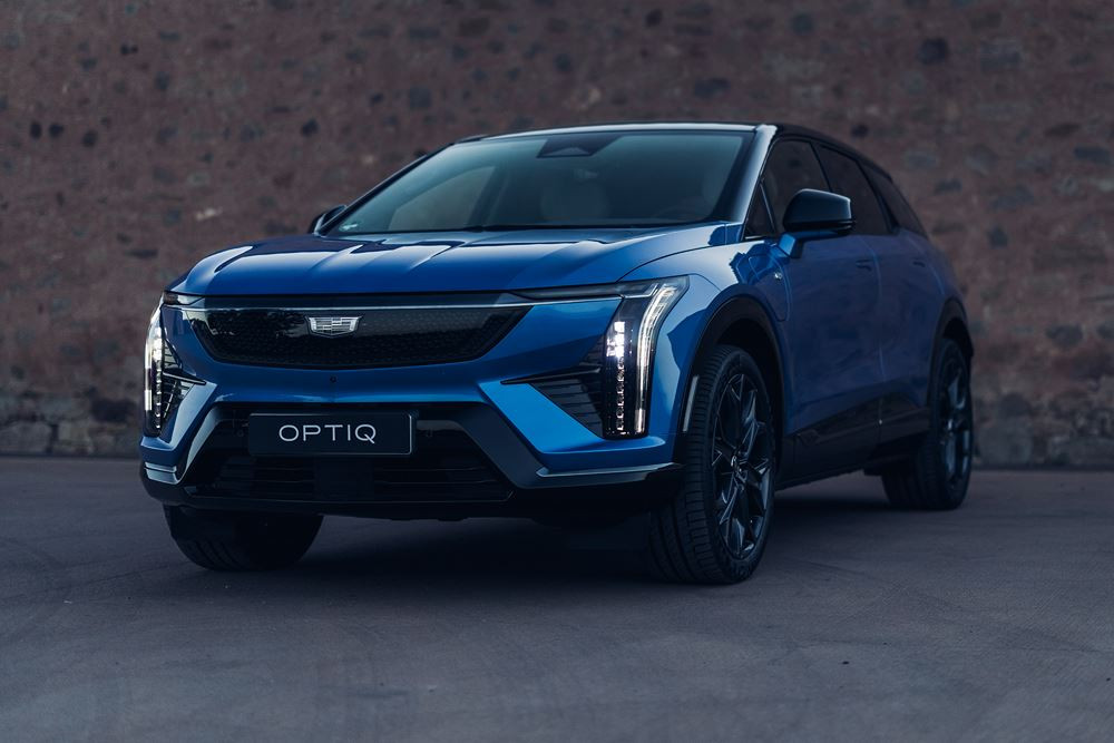 Le SUV électrique de luxe de taille intermédiaire Cadillac Optiq affiche une allure affirmée