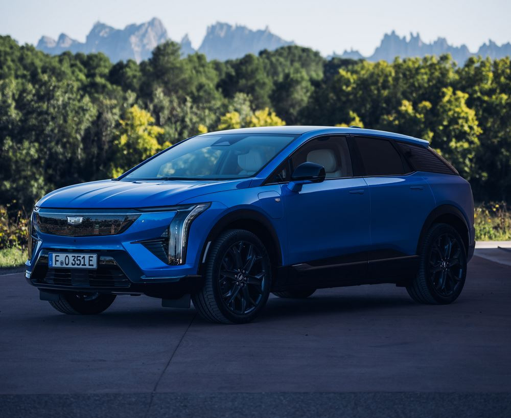 Le SUV électrique de luxe de taille intermédiaire Cadillac Optiq affiche une allure affirmée