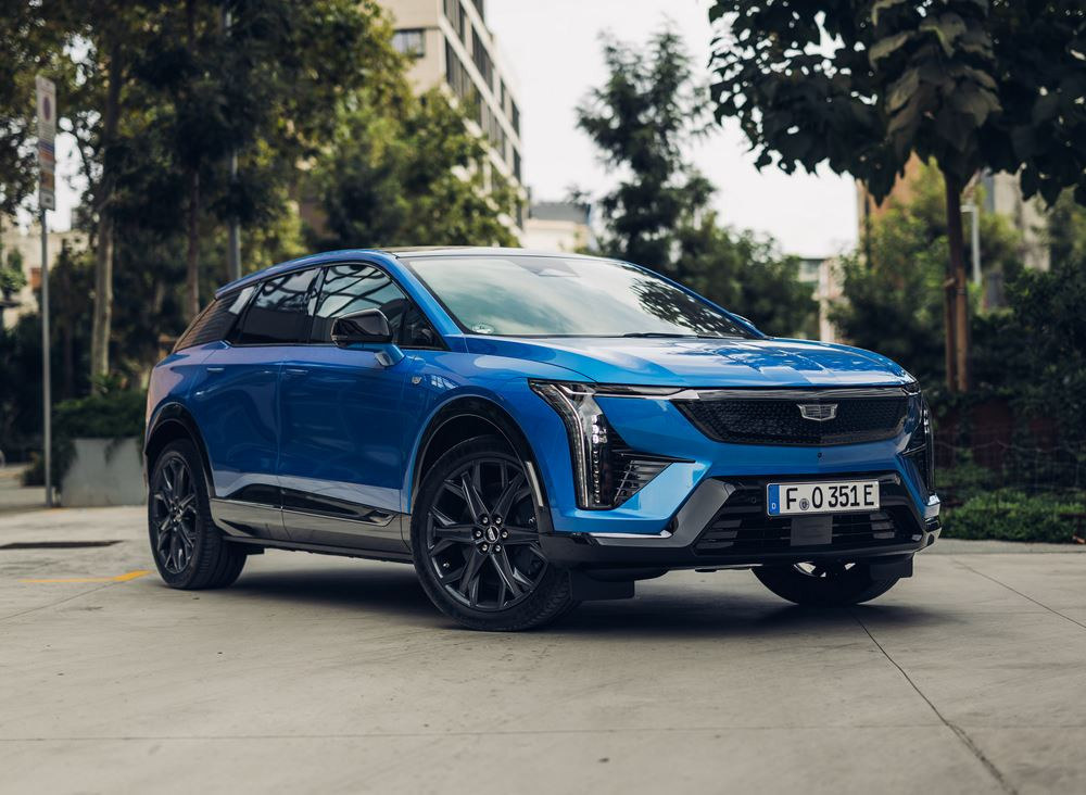 Le SUV électrique de luxe de taille intermédiaire Cadillac Optiq affiche une allure affirmée