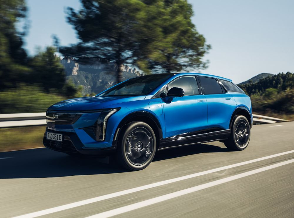 Le SUV électrique de luxe de taille intermédiaire Cadillac Optiq affiche une allure affirmée