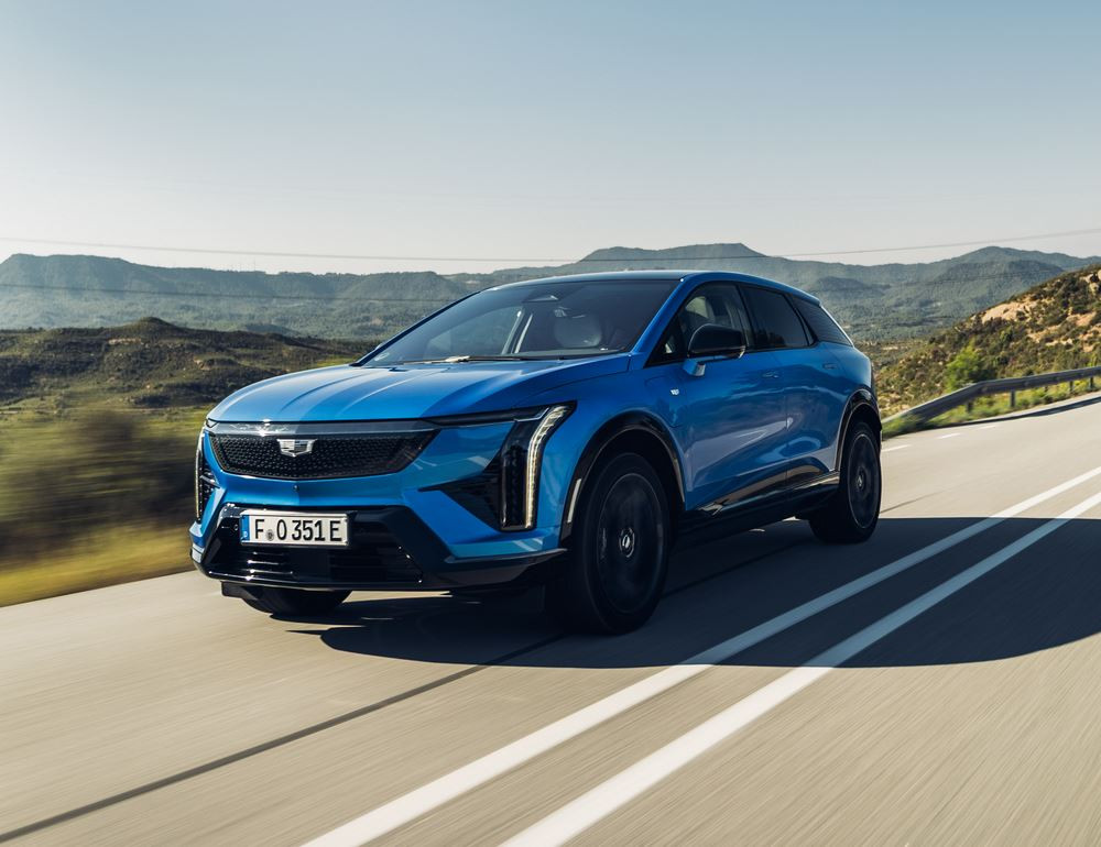 Le SUV électrique de luxe de taille intermédiaire Cadillac Optiq affiche une allure affirmée