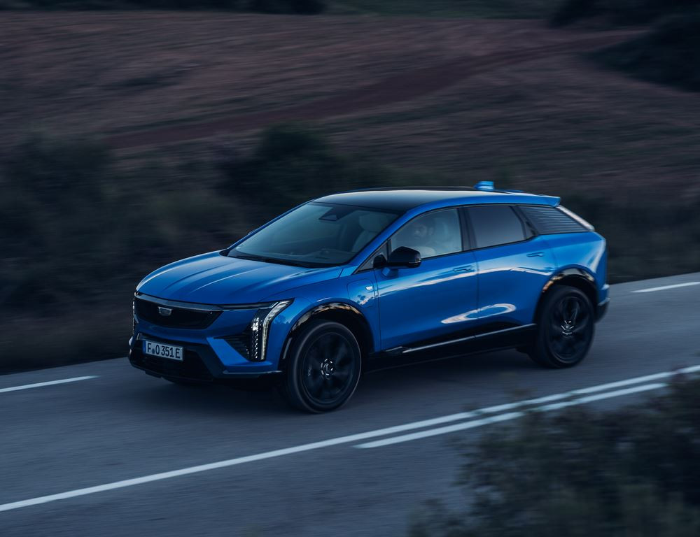 Le SUV électrique de luxe de taille intermédiaire Cadillac Optiq affiche une allure affirmée