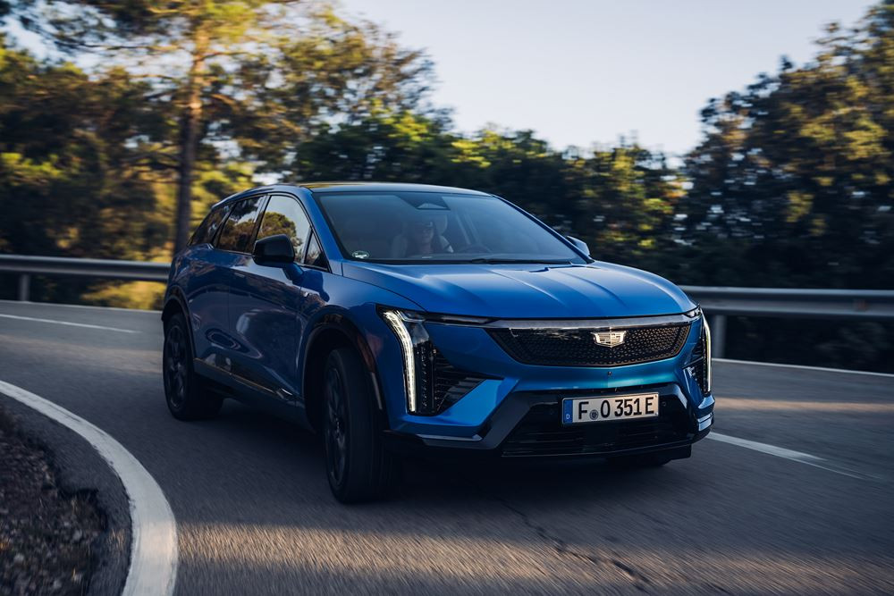 Le SUV électrique de luxe de taille intermédiaire Cadillac Optiq affiche une allure affirmée