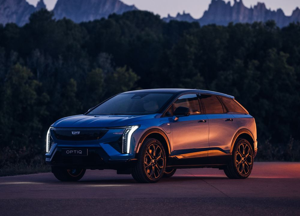 Le SUV électrique de luxe de taille intermédiaire Cadillac Optiq affiche une allure affirmée