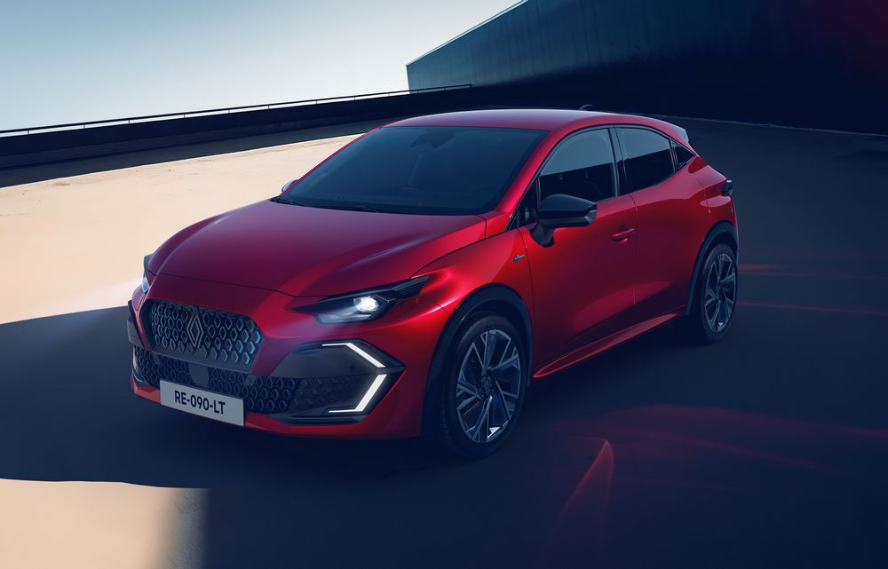 La sixième génération de la berline polyvalente Renault Clio adopte un regard affirmé