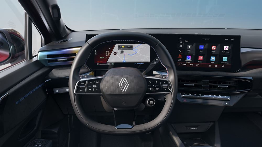 La sixième génération de la berline polyvalente Renault Clio adopte un regard affirmé