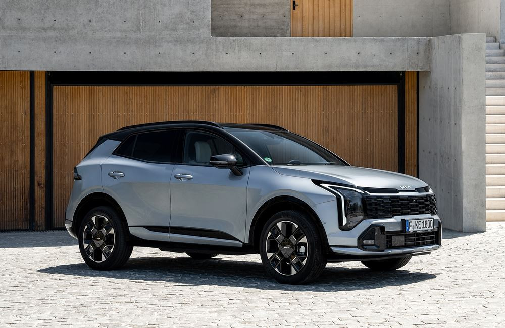 Le SUV compact Kia Sportage restylé bénéficie d'évolutions