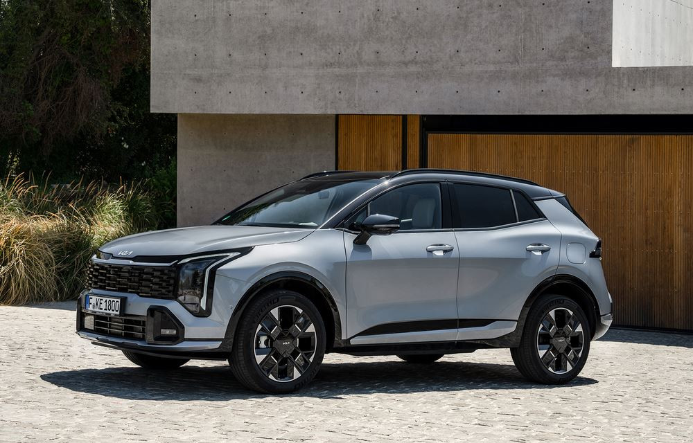 Le SUV compact Kia Sportage restylé bénéficie d'évolutions