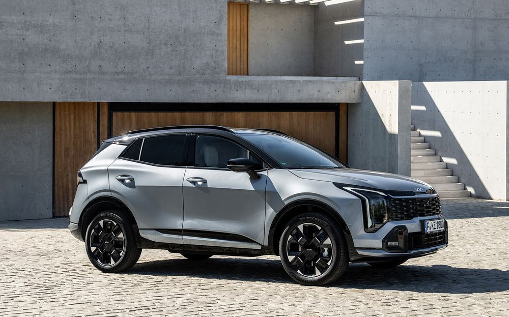Le SUV compact Kia Sportage restylé bénéficie d'évolutions
