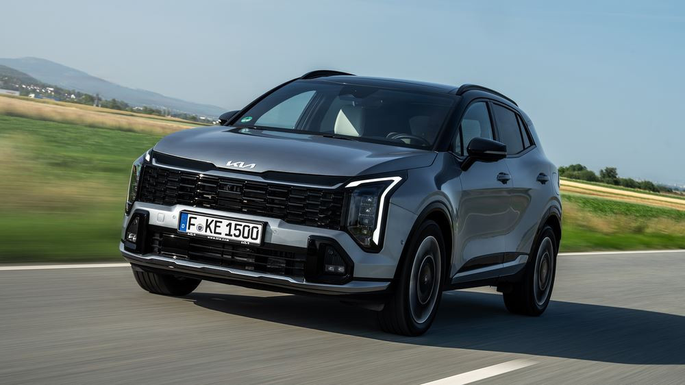 Le SUV compact Kia Sportage restylé bénéficie d'évolutions