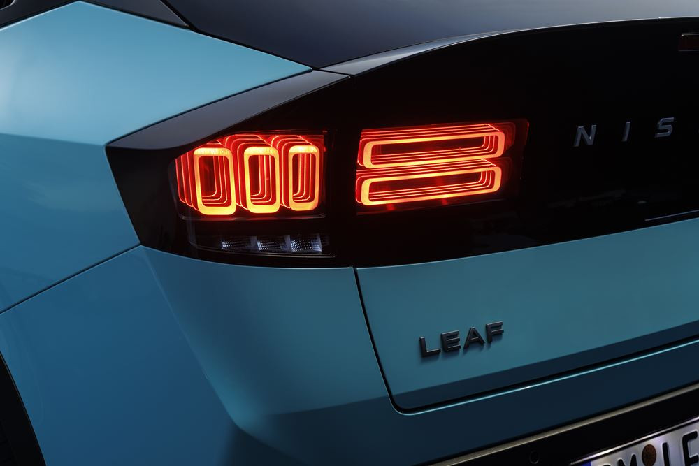 La Nissan Leaf électrique revendique une autonomie jusqu'à 622 km