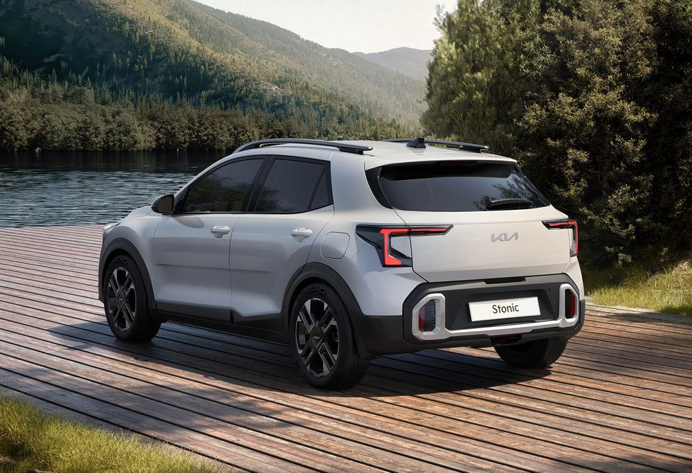 Le crossover urbain Kia Stonic restylé affiche une identité stylistique affirmée