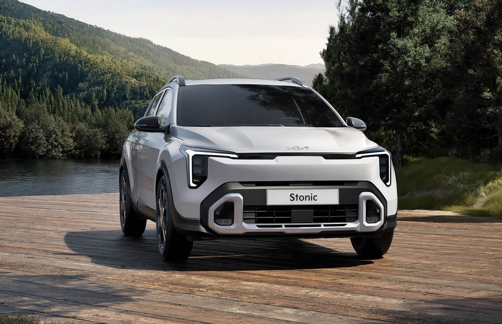 Le crossover urbain Kia Stonic restylé affiche une identité stylistique affirmée