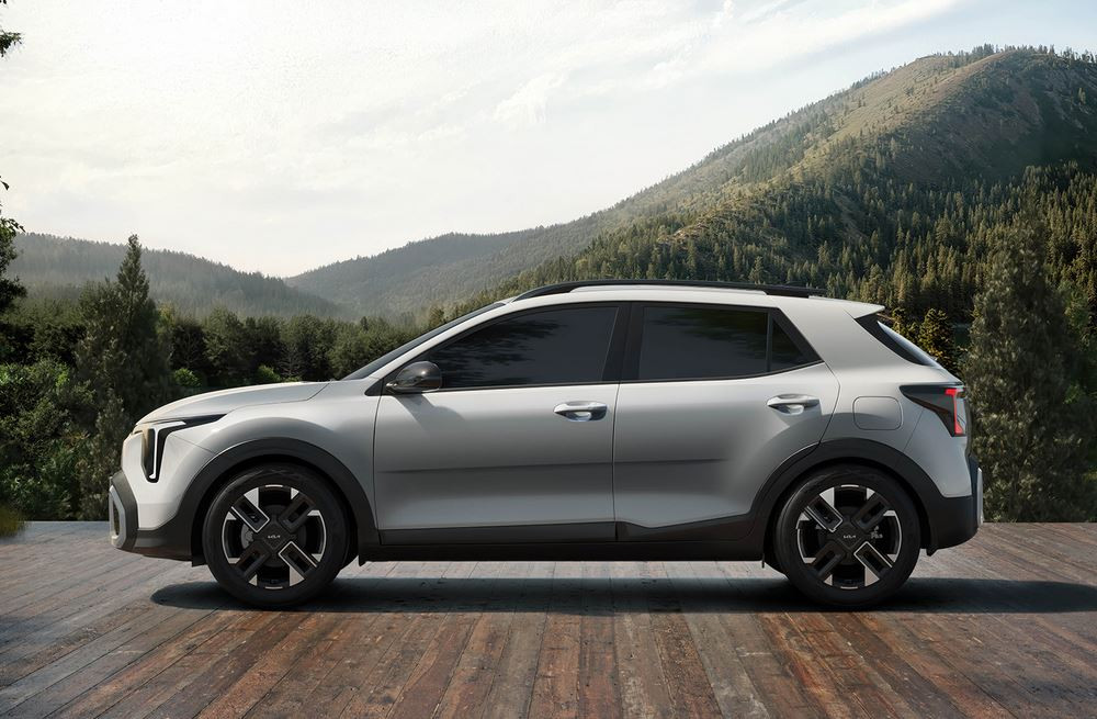 Le crossover urbain Kia Stonic restylé affiche une identité stylistique affirmée