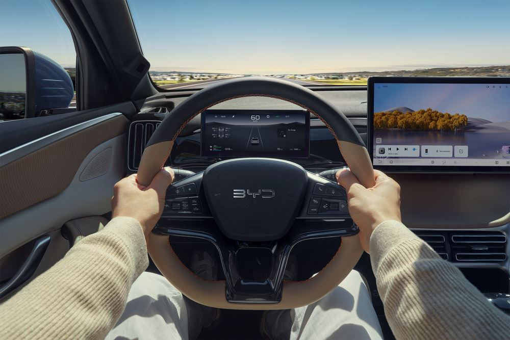 Le SUV familial Byd Sealion 5 DM-i à technologie Super Hybride propose une grande autonomie sur les longs trajets