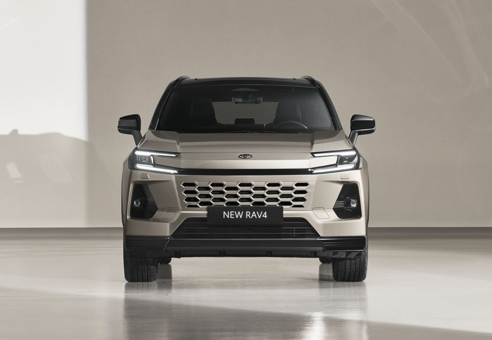 La sixième génération du Toyota RAV4 Hybride arbore un design extérieur robuste