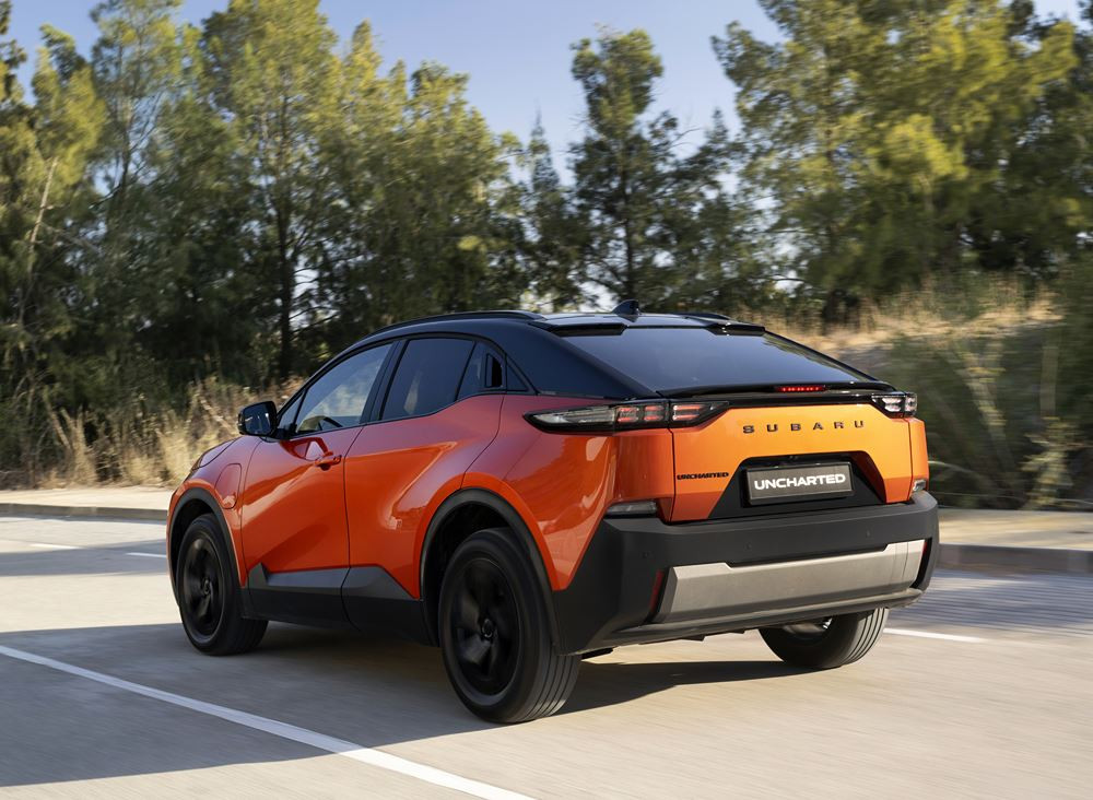 Le SUV compact électrique Subaru Uncharted affiche jusqu'à 588 km d'autonomie WLTP