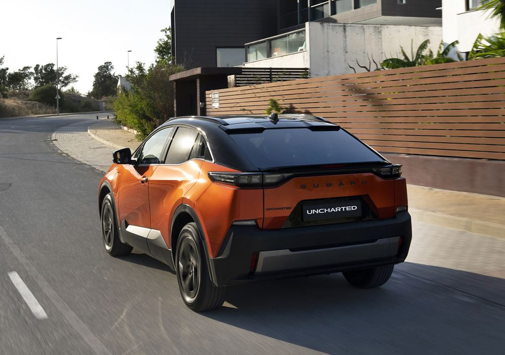 Le SUV compact électrique Subaru Uncharted affiche jusqu'à 588 km d'autonomie WLTP