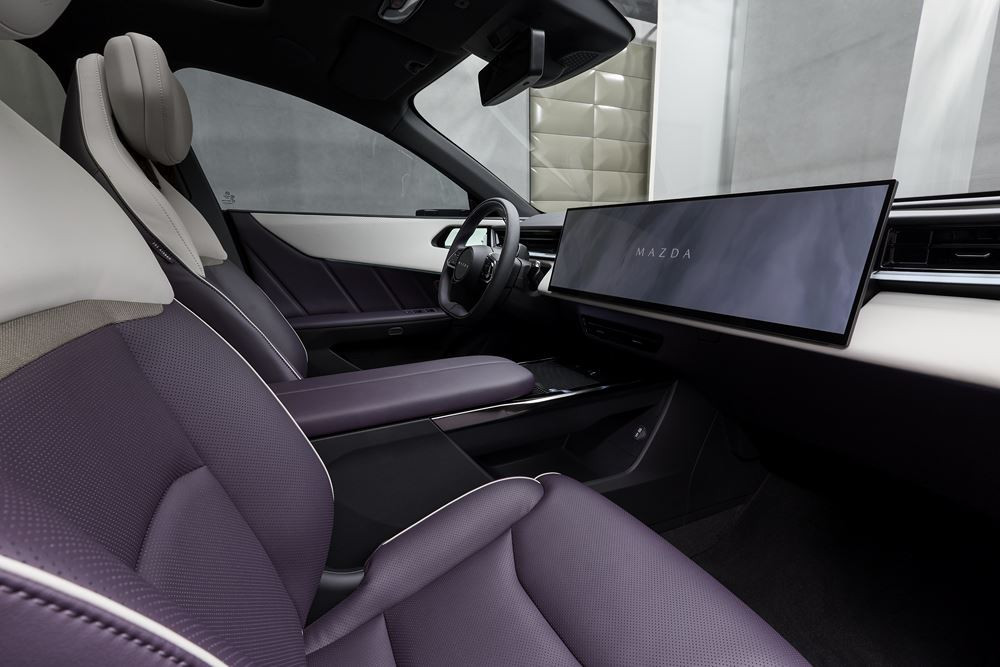 Le SUV électrique de taille moyenne Mazda CX-6e 190 kW 78 kWh affiche une autonomie WLTP de 484 km