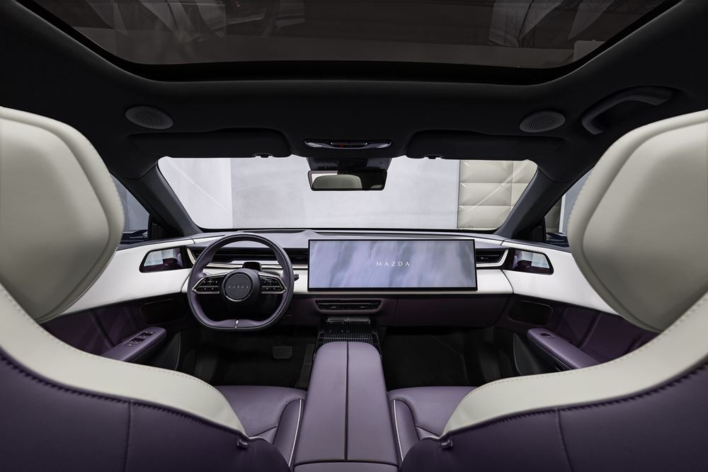 Le SUV électrique de taille moyenne Mazda CX-6e 190 kW 78 kWh affiche une autonomie WLTP de 484 km