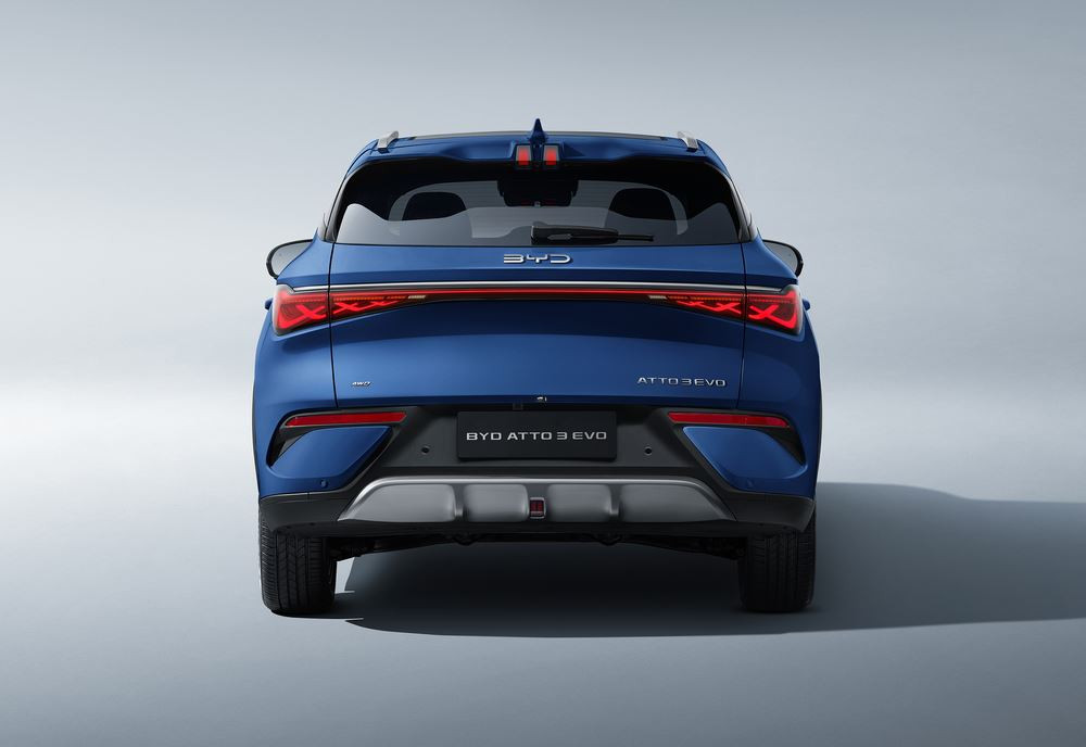 Le SUV compact électrique Byd Atto 3 repose sur une architecture électrique 800 V