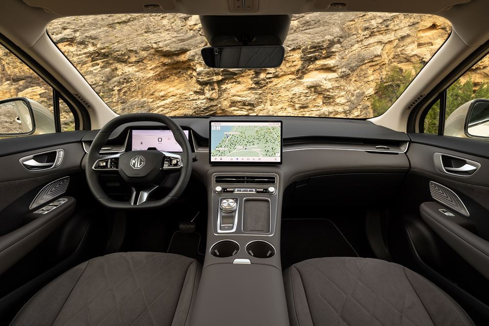 Le SUV électrique de taille intermédiaire MGS6 EV affiche jusqu'à 530 km d'autonomie WLTP
