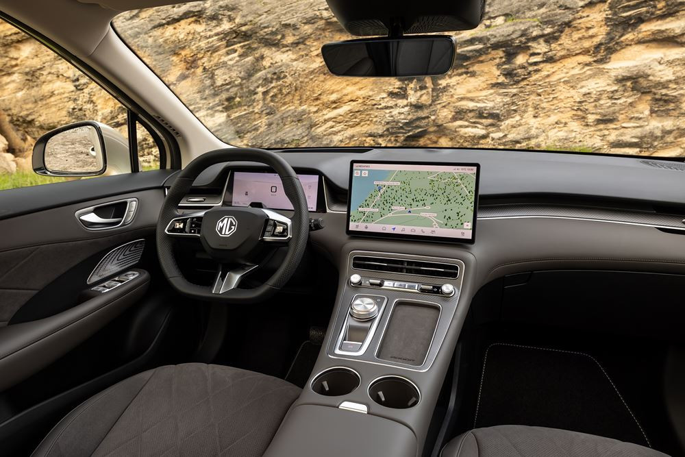 Le SUV électrique de taille intermédiaire MGS6 EV affiche jusqu'à 530 km d'autonomie WLTP