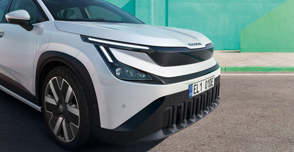 Le crossover urbain électrique Skoda Epiq adopte le langage stylistique Modern Solid