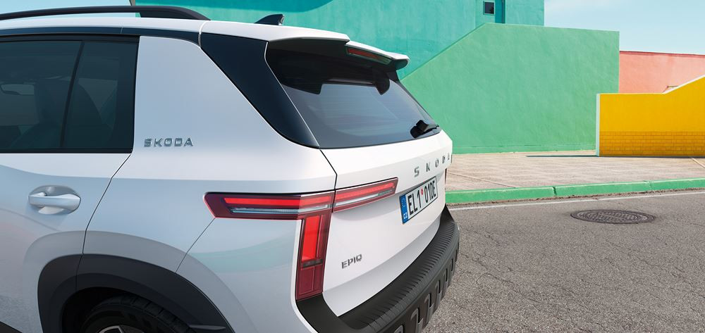 Le crossover urbain électrique Skoda Epiq adopte le langage stylistique Modern Solid