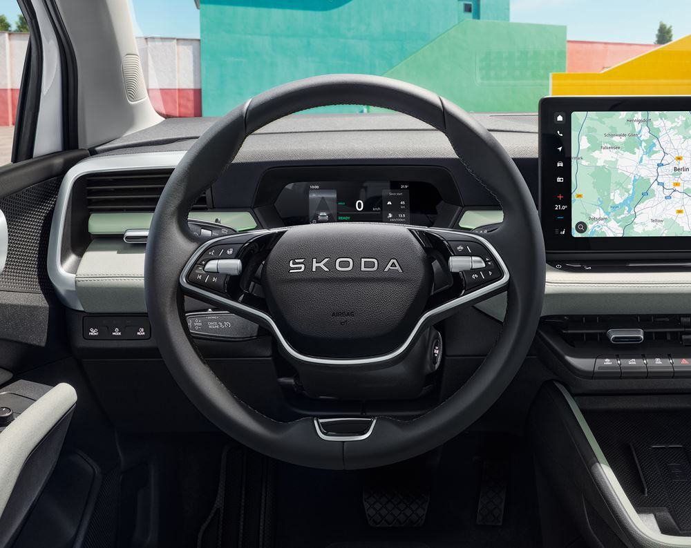 Le crossover urbain électrique Skoda Epiq adopte le langage stylistique Modern Solid