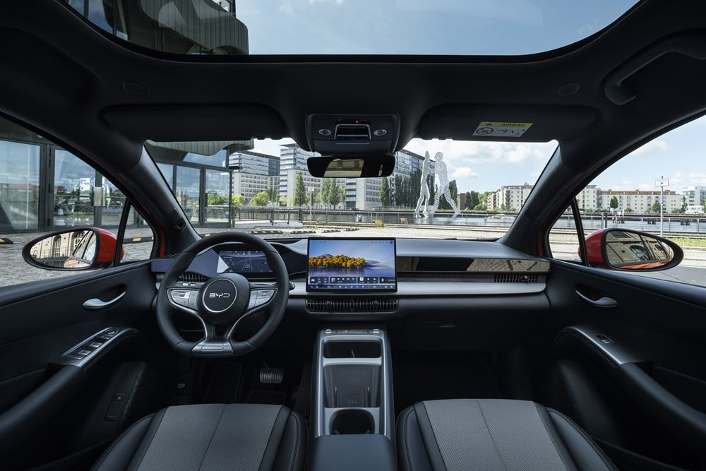 La citadine hybride rechargeable Byd Dolphin G DM-i revendique une autonomie électrique allant jusqu'à 109 km