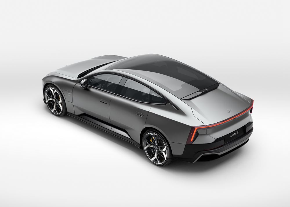 Le Grand Tourer électrique haute performance Polestar 5 repose sur une architecture électrique 800 V