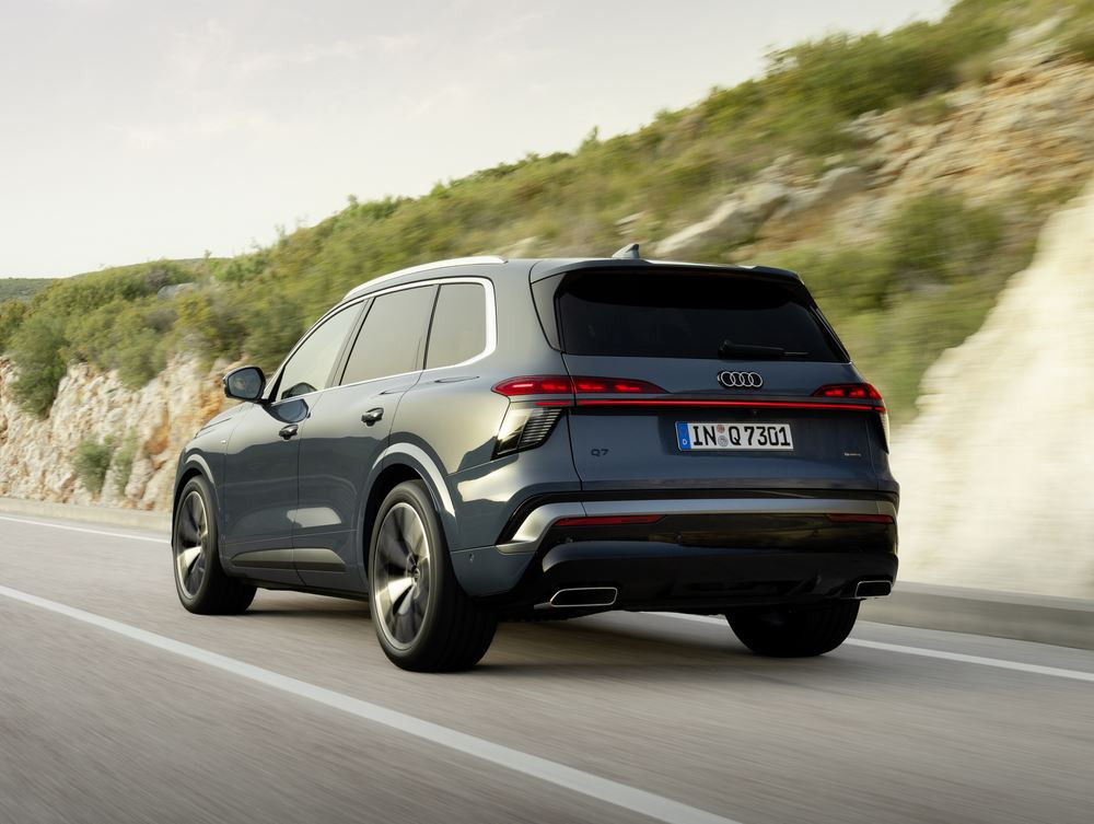 L'Audi Q7 de troisième génération affiche une apparence imposante
